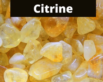 CITRINE, Wholesale Crystals, Bulk, Bulk Crystals, Bulk Crystals Wholesale, Crystal Wholesale Bulk, Tumbled Stones, Small, Large