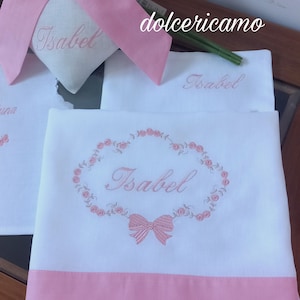 Personalized stroller sheet with your baby&#39;s name