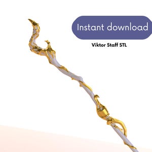 Viktor Staff Arcane season 2 STL 3d model for cosplay