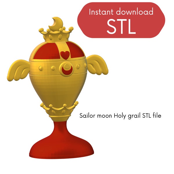 Sailor moon Holy Grail STL