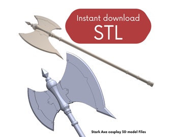 Beyond the journeys end Stark Axe STL 3d model