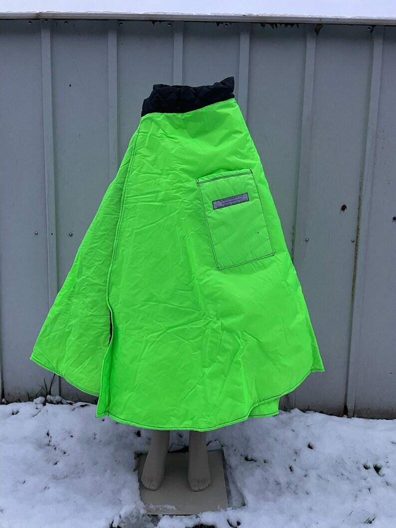 Waterproof Winter Horse Riding Skirt: Equestrian Warm Wrap, Made in USA image 7