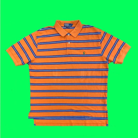 Blue and orange ralph lauren polo hotsell