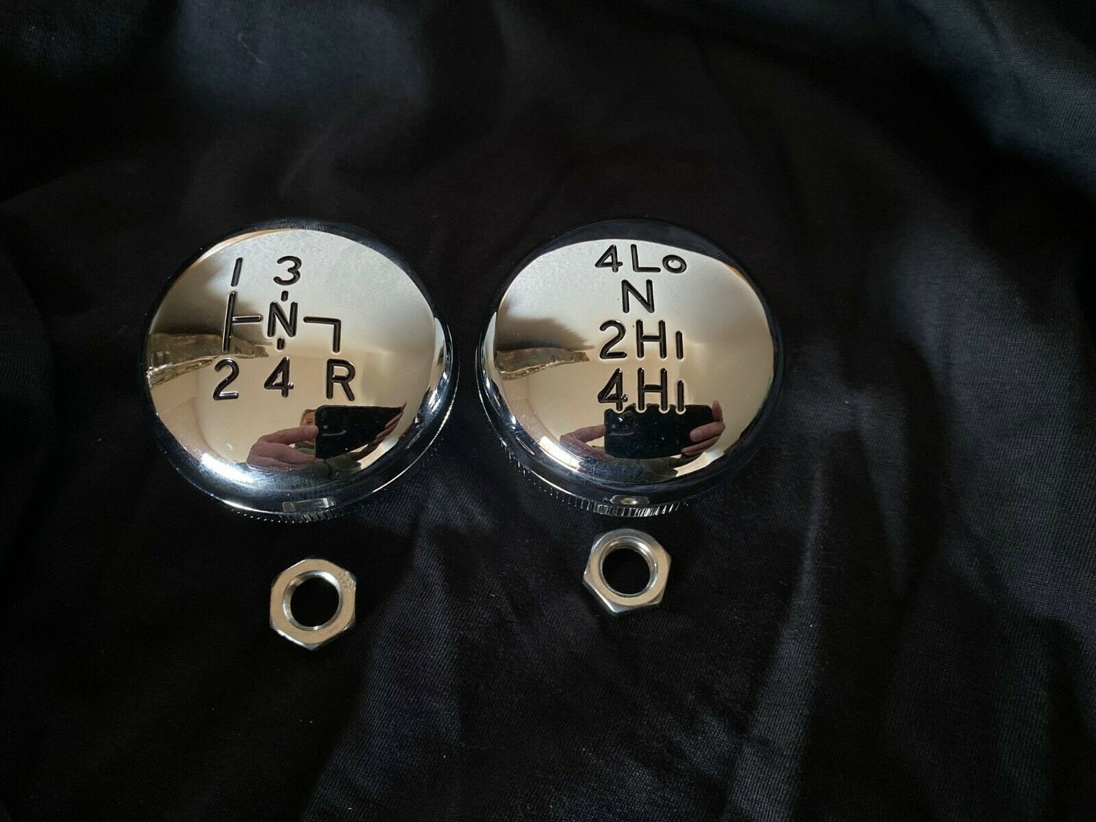 SM465 NP205 Chrome Billet Aluminum T-case & Transmission Shift