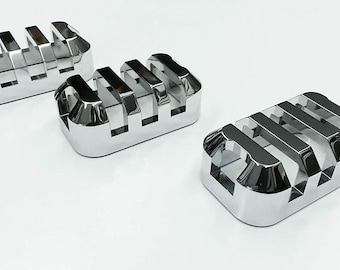 Hummer H2 SUV/SUT Billet Chrome Top Marker Light Guards