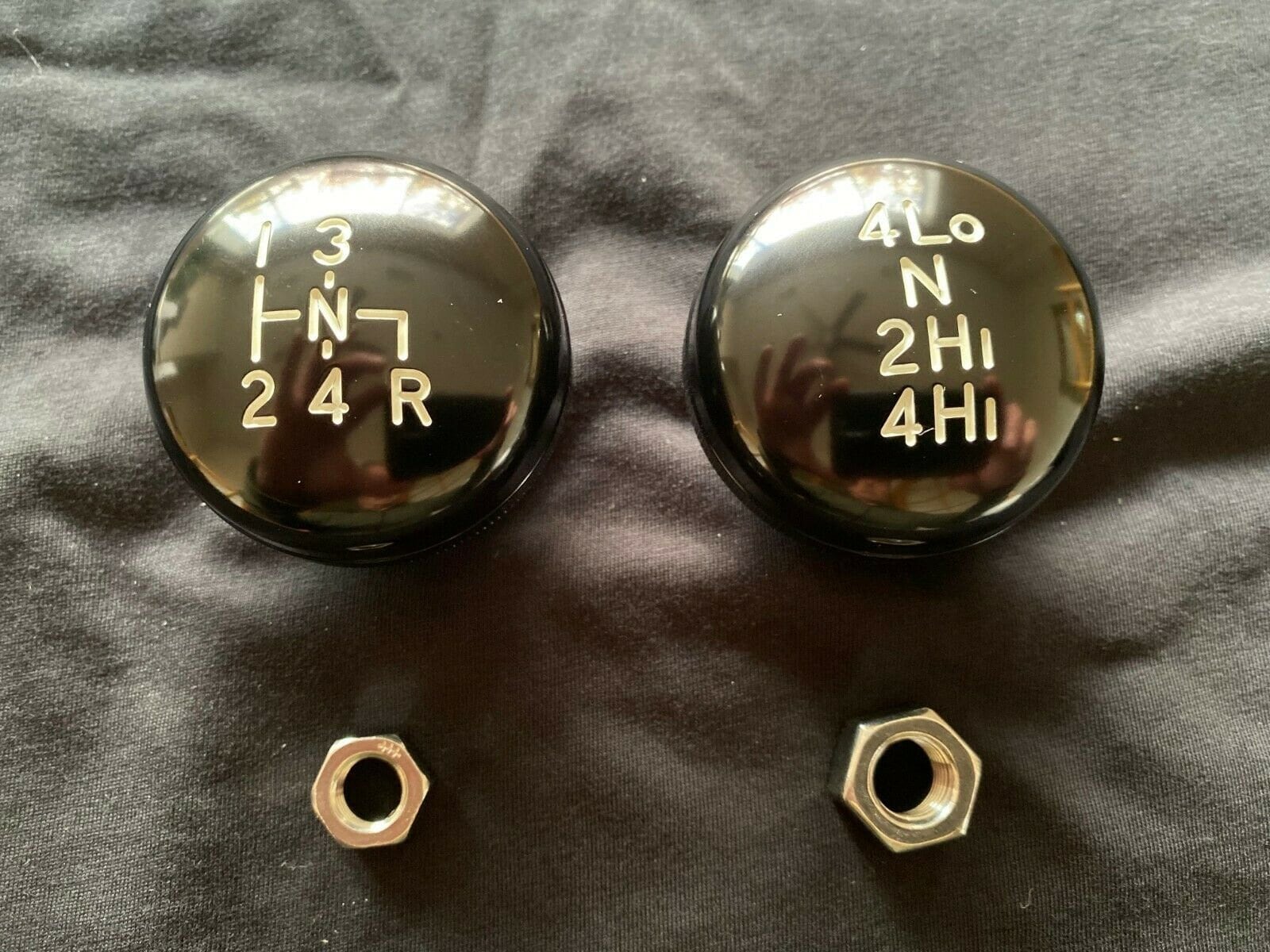 SM465 NP205 Black Billet Aluminum Tcase & Transmission Shift Knob Set Etsy