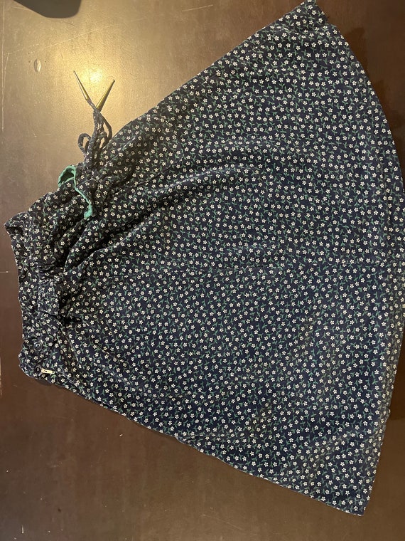 Jupe Boho En Velours Côtelé (Corduroy) Multicolore Taille S - Fait Main Par Ida - Occasion TB État