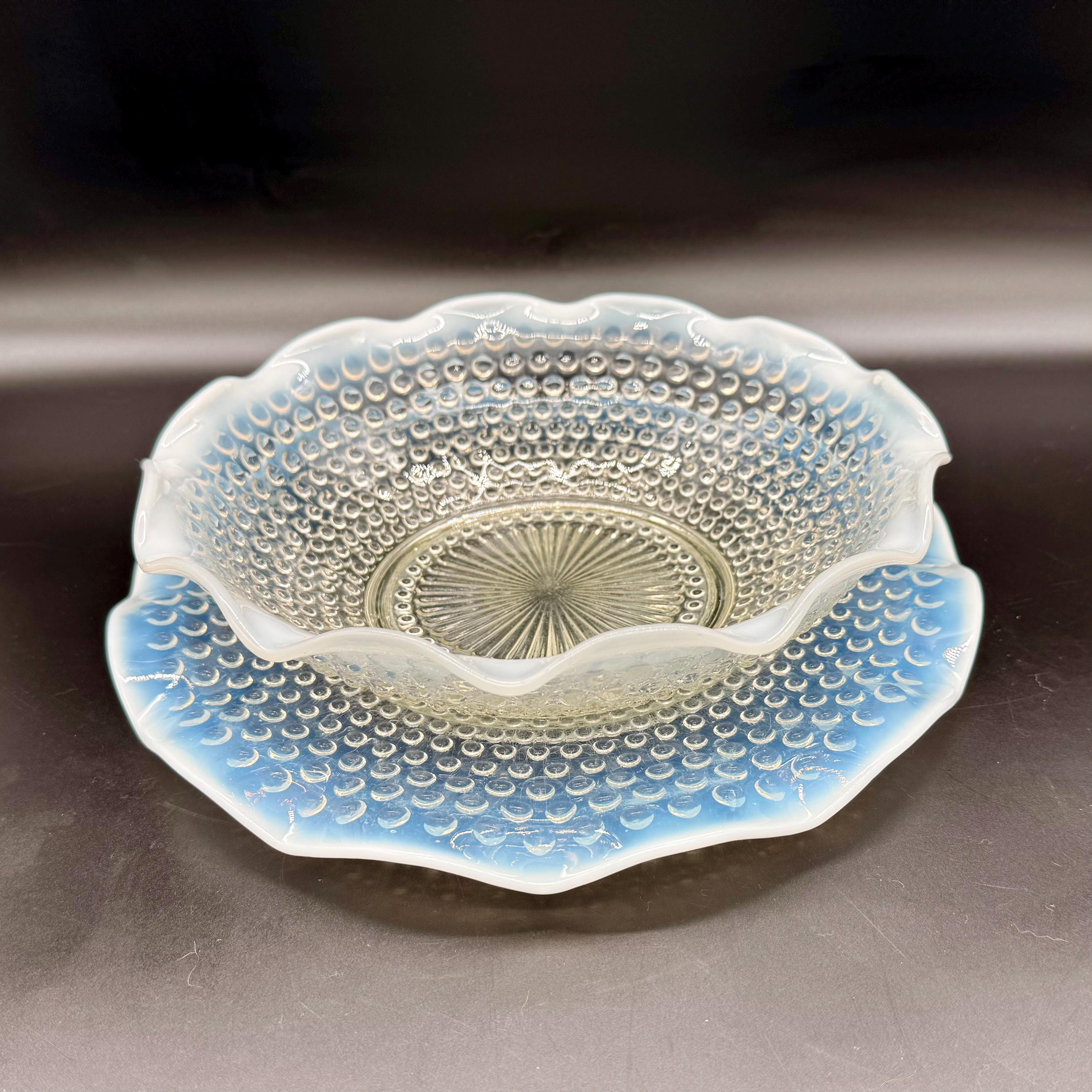 Anchor Hocking Moonstone Glassware - Etsy