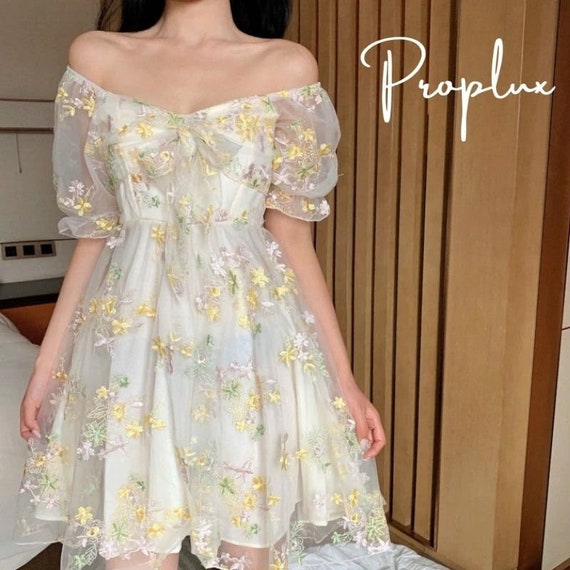 milkmaid dress sage