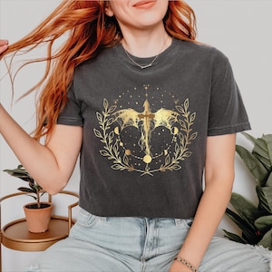 Fourth Wing Comfort Colors Shirt, Basgiath  Tshirt, Dragon Rider, Riders Quadrant, Reader, Book Lover Tee