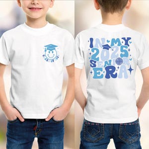 In My Senior Era Shirt, Class of 2025, Senior 2025 Shirt, Gift for Senior, 2025 Graduation Gift,College Matching Shirt