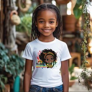 I am Black History Shirt, Black History Shirt For Kids, Black Princess Shirt,Juneteenth Shirt For Toddler,Gift For Kids