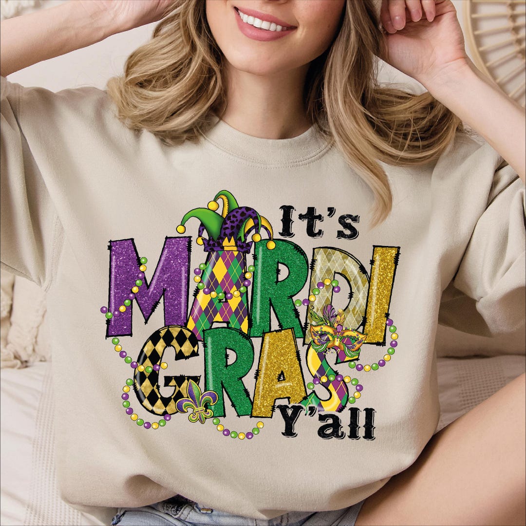 Mardi Gras Sweatshirt main image 1