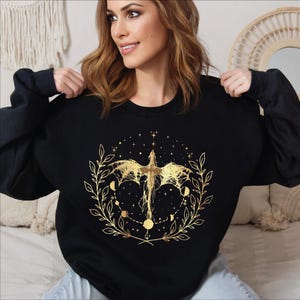Fourth Wing Sweatshirt, Basgiath Hoodie, Dragon Rider, Xaden Riorson, Riders Quadrant, Reader, Book Lover Sweatshirt