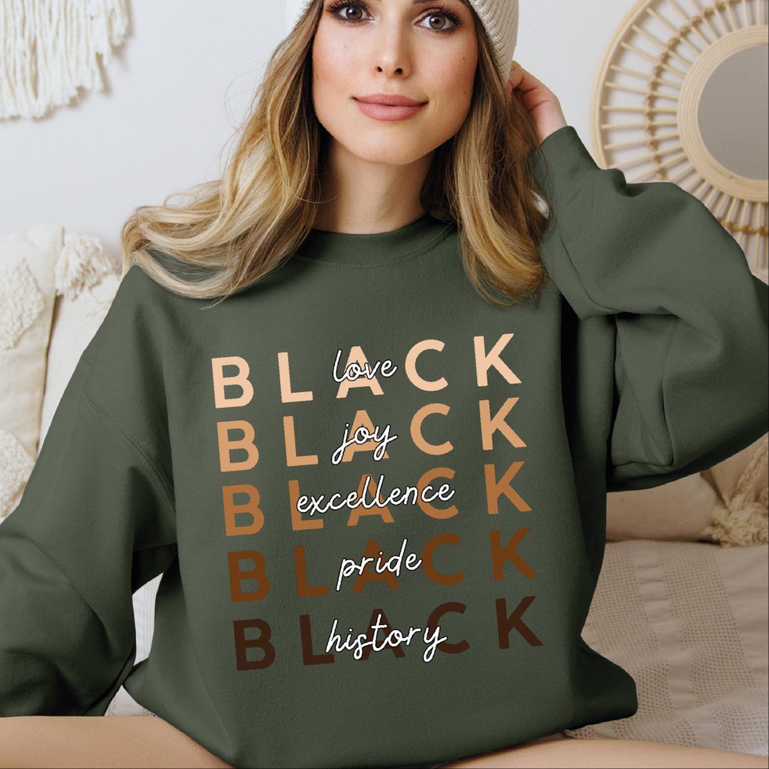 Black Cowboy Sweatshirt Howdy Partner Black History Month TS09 main image 1
