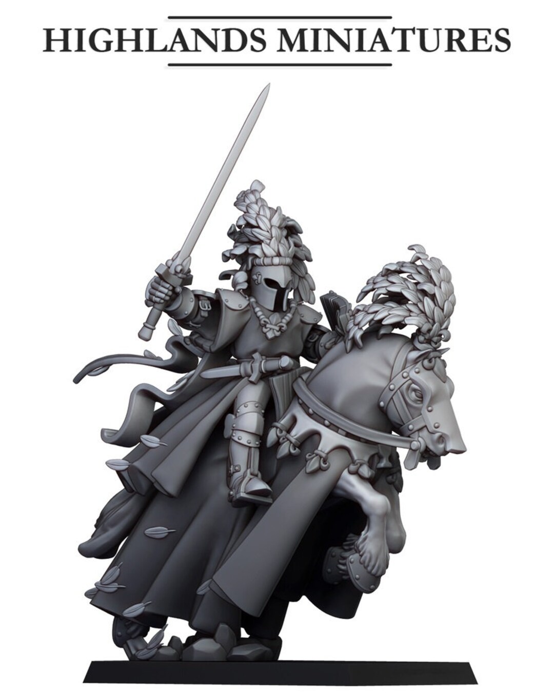 6198) The Green Knight Metal Bretonnia Sigmar Old World