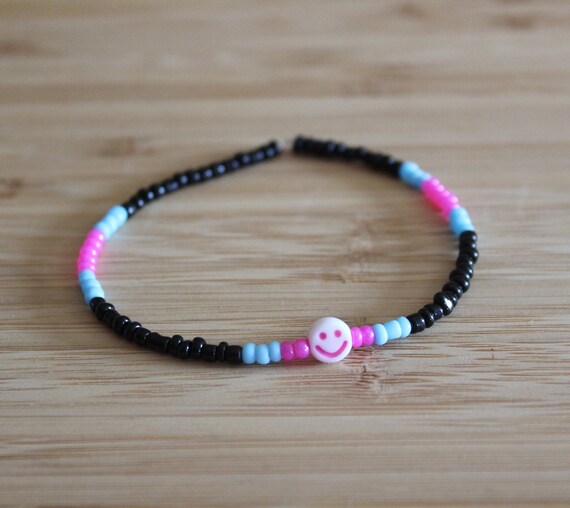 Fine Line Inspired Seed Bead Bracelet Etsy Australia