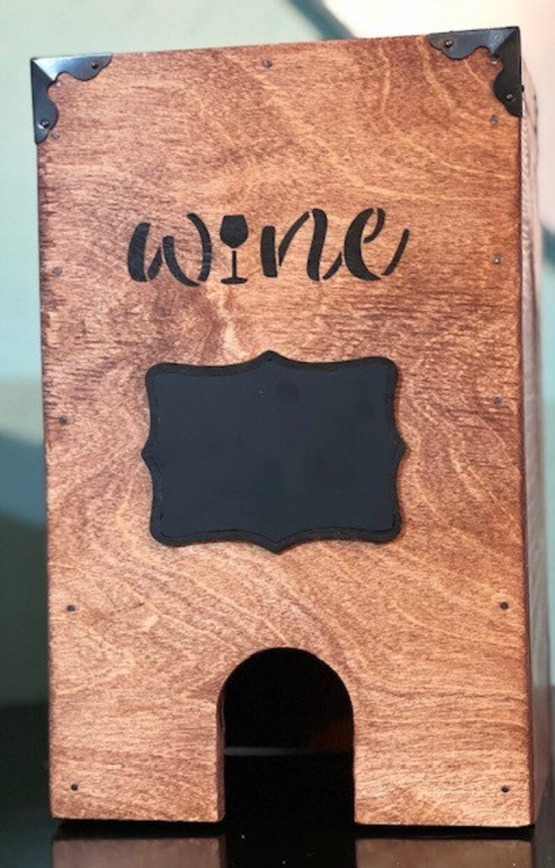 Custom Wooden Wine Box Covers Etsy
