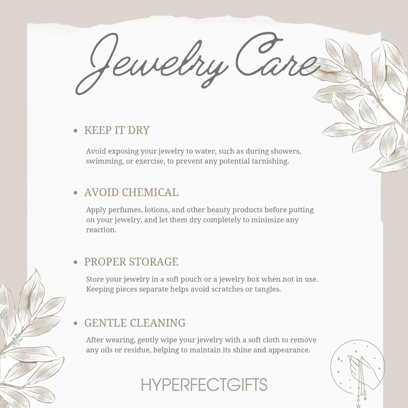 Jewelry Care