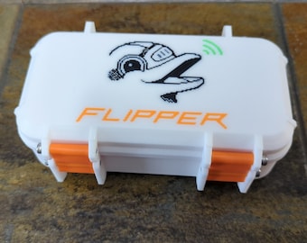 Flipper Zero Custom Color Art Case - Strong Pelican Style Box with Fitted Adapters