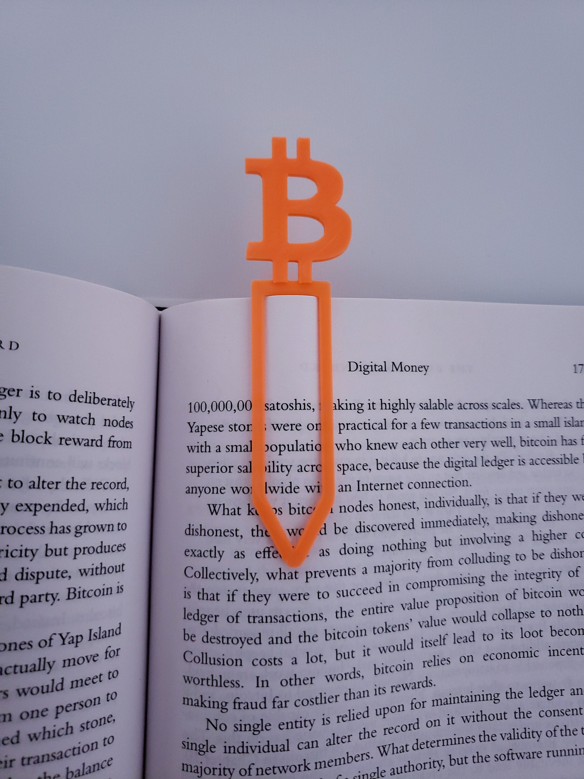 Bitcoin Bookmark - Etsy