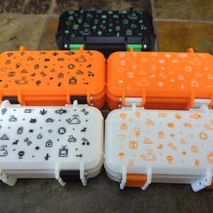 Flipper Zero Pixel Art Case - Strong Pelican Style Box with Fitted Adapters image 6