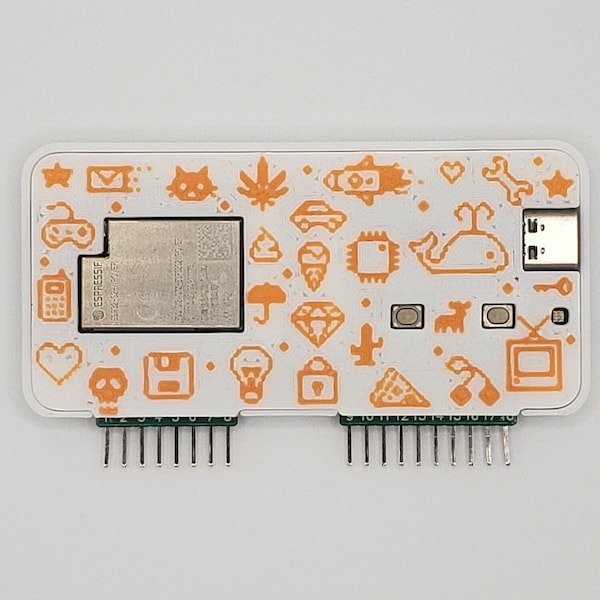 Flipper Zero Wifi Devboard Pixel Art Case - Wifi Board Protection Box