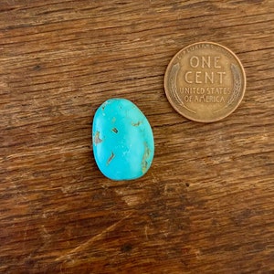70&#39;s Vintage Lone Mountain Turquoise Cab, Cabochon