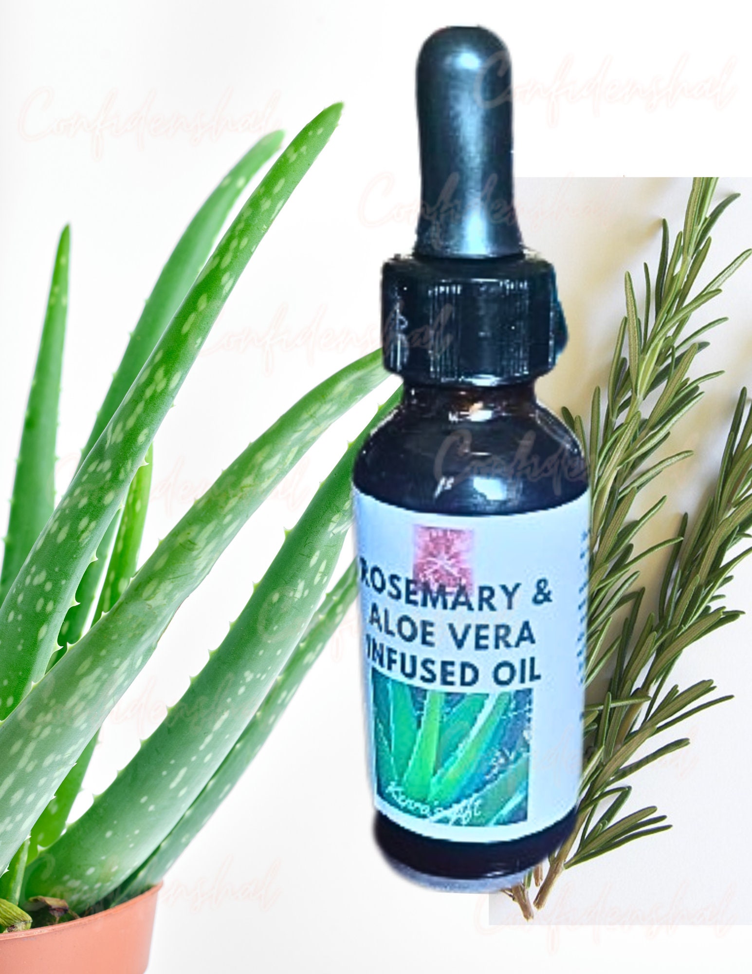 100% Reines Natrliches Rosmarin & Aloe Vera l Rosmarinl fr das  Haarwuchs Haarwuchsl Krpermassagel - Etsy Schweiz
