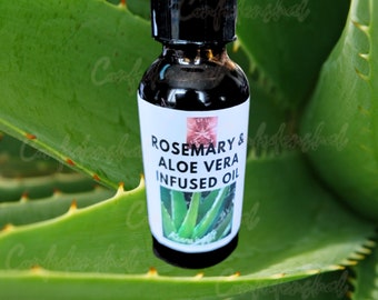 100% Pure Natural Rosemary & Aloe Vera Oil rosemary oil for hair growth hair growth oil body massage oil