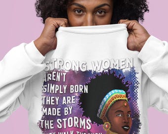 Strong black woman t-shirt – inspirational black empowerment tee