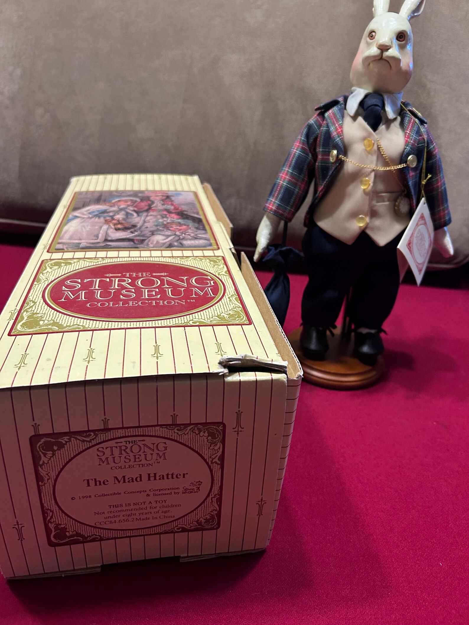 Vintage Whit Rabbit From Alice in Wonder Land From the Strong Museum ...