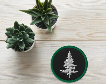 Pine Tree Embroidered patches