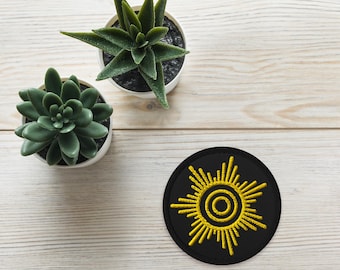 Sunshine Embroidered patch