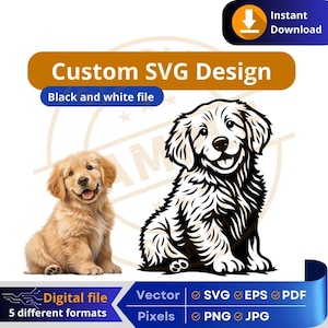 Custom SVG Design | Personalized Vector Art | Custom Digital Art from Your Photo, SVG & Printable Files | Digital Download 4 Cricut Project