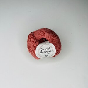 FIL BRUN ROYAL | Fils de mélange de coton | Fils de fibres naturelles | Fils de projet de tissage | Fils esthétiques en mélange de nylon et de coton pour des projets créatifs