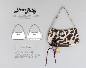 Ophilia Bag Sewing Pattern | Structured Handbag PDF