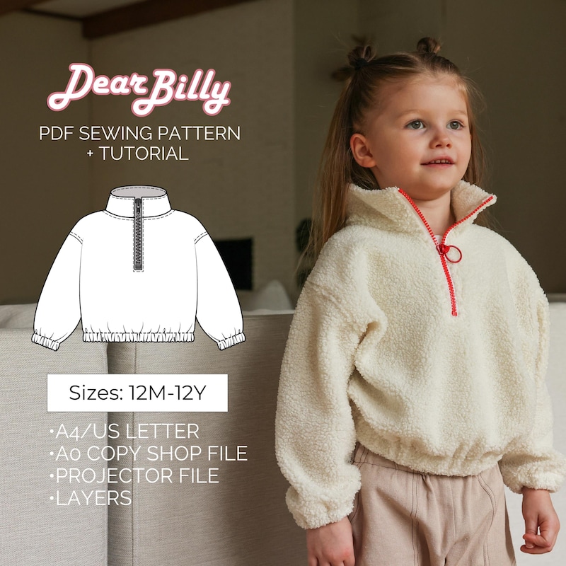 1/2 Zip Pullover Etsy UK