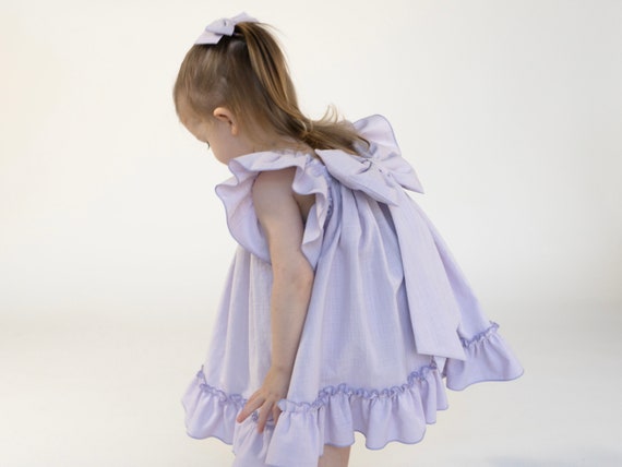 Patron De Couture Simplicity 2946 - Robe Pour Fille 6 Mois à 4 Ans, Non Découpé (uncut), Occasion