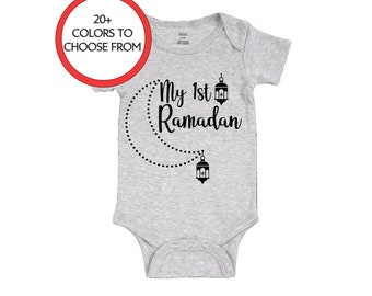 Baby's 1st Ramadan First Ramadan Eid Graphic Onesie Gift Baby Boy Baby Girl