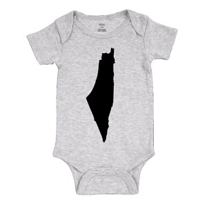 Palästina Falasteen Karte Grafik Onesie Geschenk Baby Junge Baby Mädchen