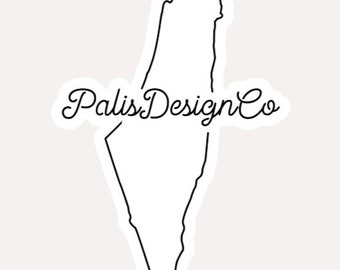 PalisDesignCo LLC Sticker Palestine Falasteen