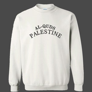 Palestine Town - Long Sleeve Sweatshirt Unisex - Palestine Shirt - Palestine Gift - Palestine Crewneck - Youth - Adults