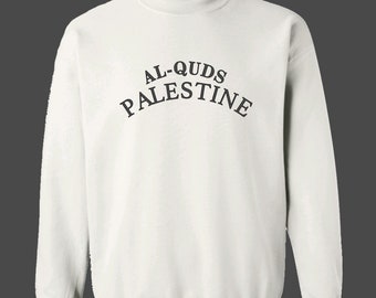 Palestine Town - Long Sleeve Sweatshirt Unisex - Palestine Shirt - Palestine Gift - Palestine Crewneck - Youth - Adults