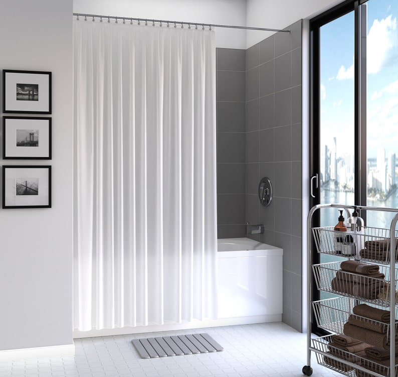 Light Weight Shower Curtain Liner Clear PEVA 70 X 71 Etsy