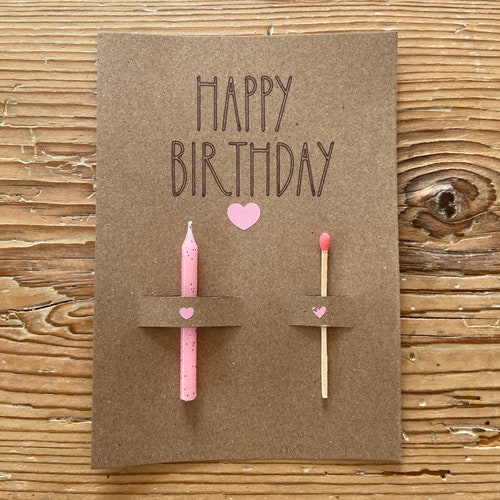 Pink • Birthday card