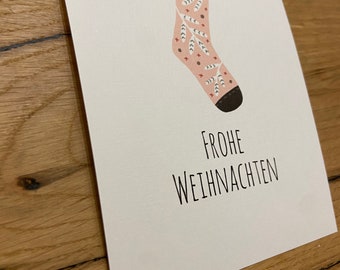 Karte •FROHE WEIHNACHTEN•