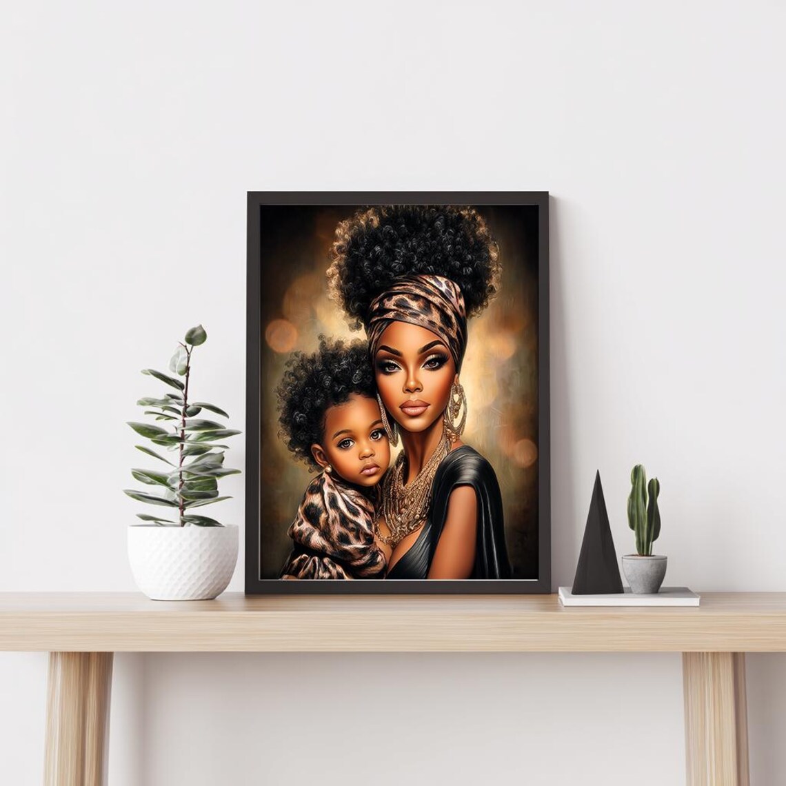 Mother and Child – Digital Wall Art - Etsy