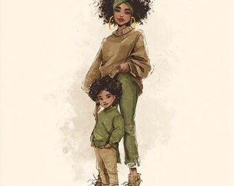 Boy Mom – Digital Wall Art Print (Instant Download)