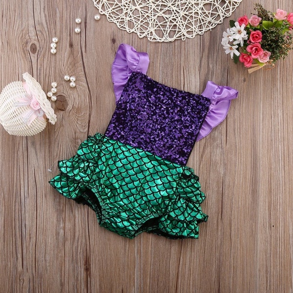 Baby Girl Black Romper Etsy